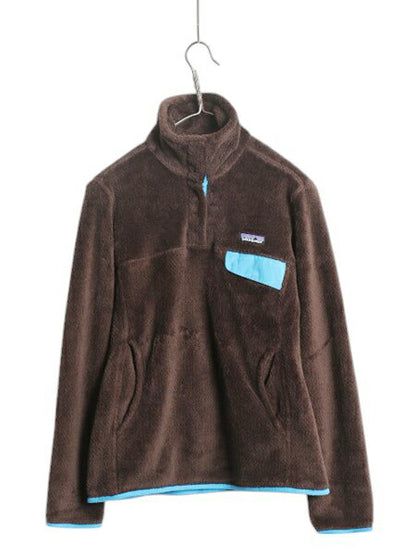 パタゴニア リツール スナップT プルオーバー ジャケット レディース S / 古着 12年製 Patagonia フリース アウトドア ブルゾン ハイネック