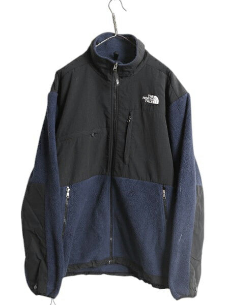 ノースフェイス デナリ ジャケット メンズ L / 古着 The North Face DENALI フリース ナイロン ブルゾン フルジップ アウトドア ツートン