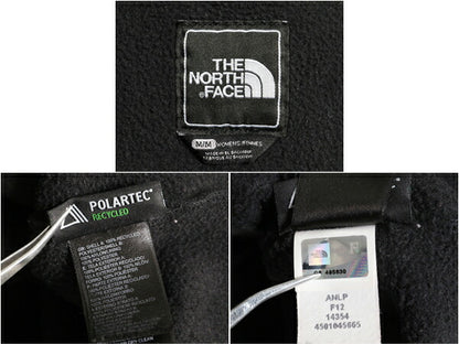 ノースフェイス デナリ ジャケット レディース M 黒 / The North Face DENALI フリース ナイロン フルジップ ブルゾン アウトドア ブラック