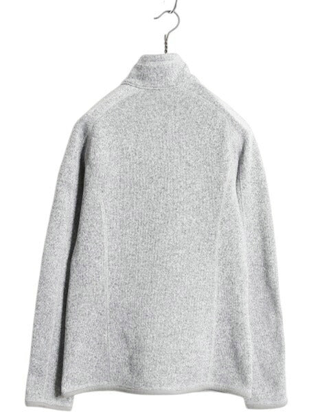 パタゴニア ベターセーター ジャケット レディース S 22年製 Patagonia アウトドア フリース セーター フルジップ ブルゾン ハイネック 灰