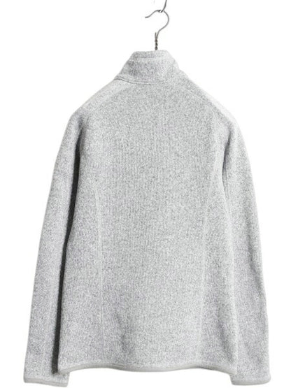 パタゴニア ベターセーター ジャケット レディース S 22年製 Patagonia アウトドア フリース セーター フルジップ ブルゾン ハイネック 灰