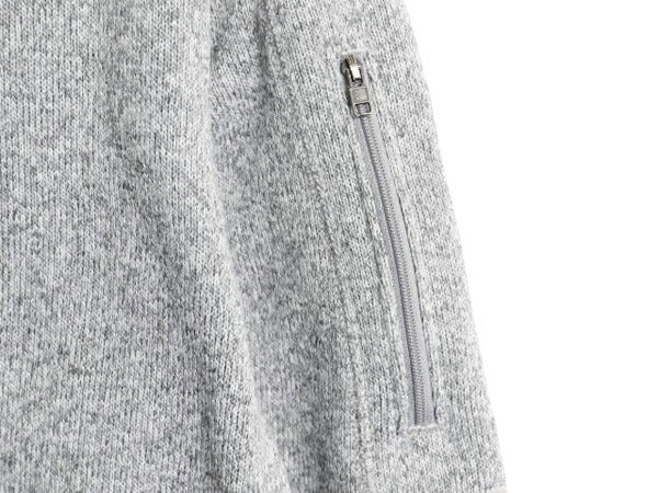 パタゴニア ベターセーター ジャケット レディース S 22年製 Patagonia アウトドア フリース セーター フルジップ ブルゾン ハイネック 灰