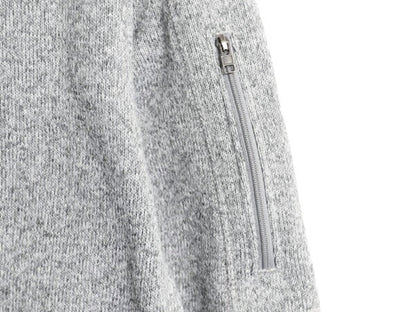 パタゴニア ベターセーター ジャケット レディース S 22年製 Patagonia アウトドア フリース セーター フルジップ ブルゾン ハイネック 灰