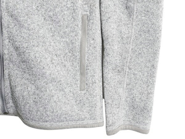 パタゴニア ベターセーター ジャケット レディース S 22年製 Patagonia アウトドア フリース セーター フルジップ ブルゾン ハイネック 灰