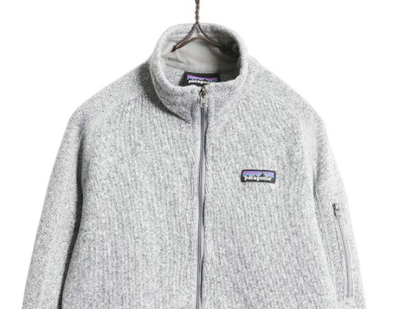 パタゴニア ベターセーター ジャケット レディース S 22年製 Patagonia アウトドア フリース セーター フルジップ ブルゾン ハイネック 灰