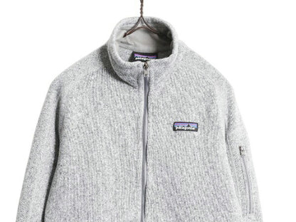 パタゴニア ベターセーター ジャケット レディース S 22年製 Patagonia アウトドア フリース セーター フルジップ ブルゾン ハイネック 灰