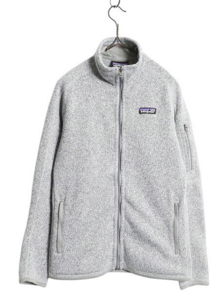 パタゴニア ベターセーター ジャケット レディース S 22年製 Patagonia アウトドア フリース セーター フルジップ ブルゾン ハイネック 灰