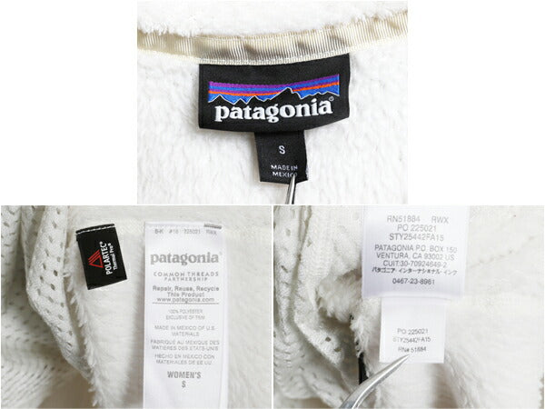 パタゴニア リツール スナップT プルオーバー ジャケット レディース S / 古着 15年製 Patagonia フリース アウトドア ブルゾン ハイネック