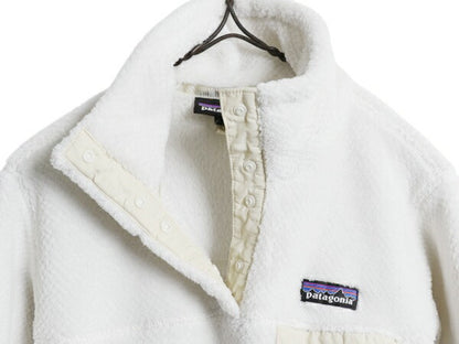 パタゴニア リツール スナップT プルオーバー ジャケット レディース S / 古着 15年製 Patagonia フリース アウトドア ブルゾン ハイネック