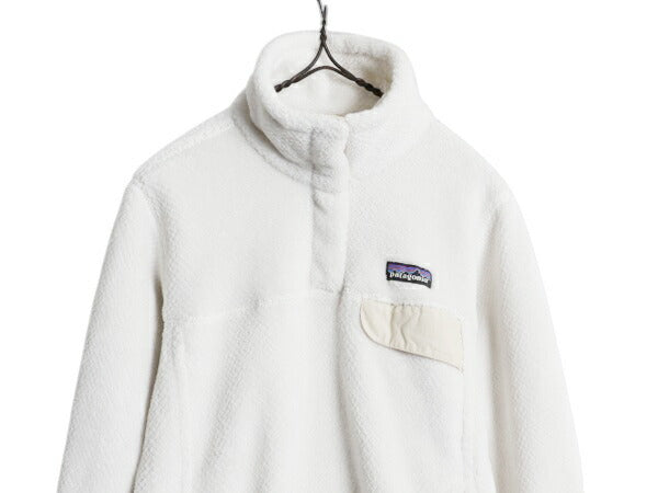 パタゴニア リツール スナップT プルオーバー ジャケット レディース S / 古着 15年製 Patagonia フリース アウトドア ブルゾン ハイネック