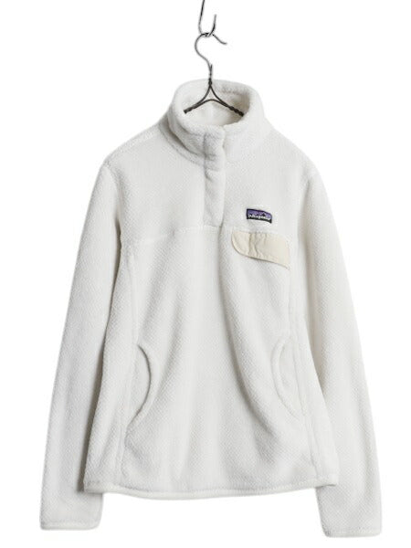 パタゴニア リツール スナップT プルオーバー ジャケット レディース S / 古着 15年製 Patagonia フリース アウトドア ブルゾン ハイネック