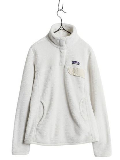 パタゴニア リツール スナップT プルオーバー ジャケット レディース S / 古着 15年製 Patagonia フリース アウトドア ブルゾン ハイネック