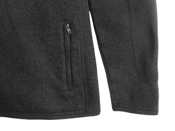 パタゴニア ベターセーター ジャケット レディース M 古着 18年製 Patagonia フリース セーター ブルゾン フルジップ アウトドア ブラック
