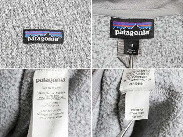 パタゴニア ベターセーター ハーフジップ レディース M / 17年製 Patagonia フリース セーター ジャケット プルオーバー ジャンパー 裏起毛