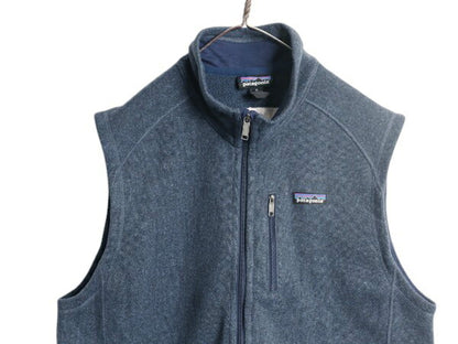パタゴニア ベターセーター ベスト メンズ XL 18年製 Patagonia フリース セーター 前開き フルジップ アウトドア 重ね着 大きいサイズ 紺