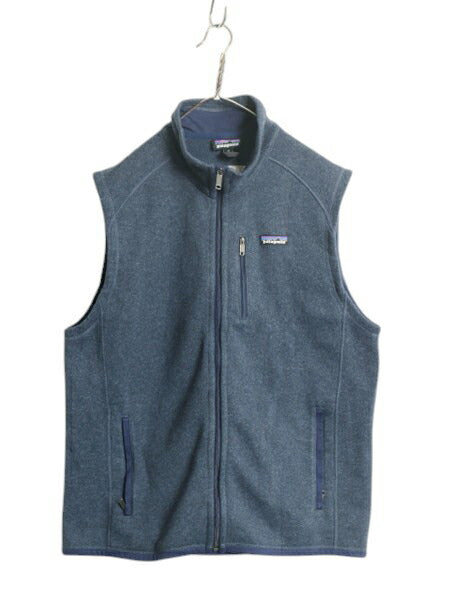 パタゴニア ベターセーター ベスト メンズ XL 18年製 Patagonia フリース セーター 前開き フルジップ アウトドア 重ね着 大きいサイズ 紺