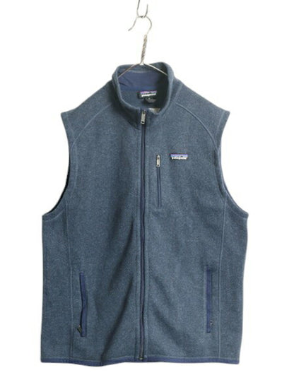 パタゴニア ベターセーター ベスト メンズ XL 18年製 Patagonia フリース セーター 前開き フルジップ アウトドア 重ね着 大きいサイズ 紺