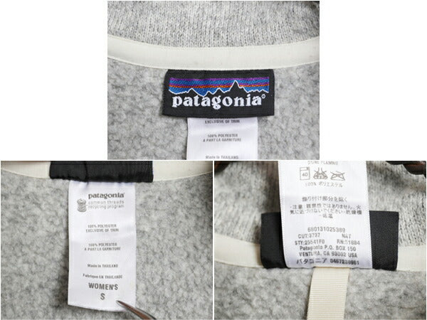 パタゴニア ベターセーター ジャケット レディース S / 10年製 Patagonia フリース セーター フルジップ ブルゾン ハイネック アウトドア
