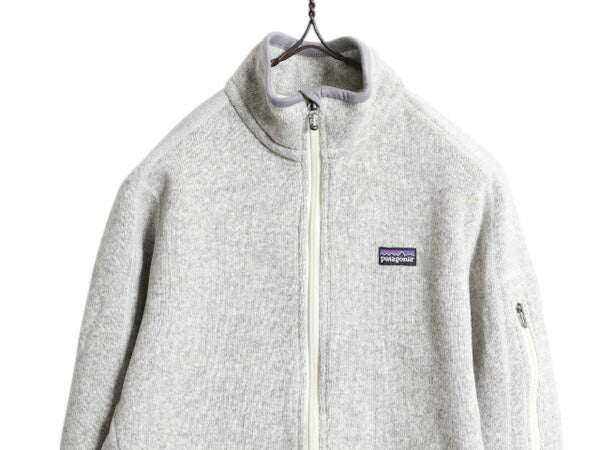 パタゴニア ベターセーター ジャケット レディース S / 10年製 Patagonia フリース セーター フルジップ ブルゾン ハイネック アウトドア