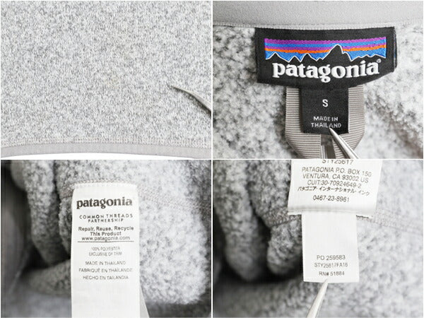 パタゴニア ベターセーター ハーフジップ レディース S / 16年製 Patagonia フリース セーター ジャケット プルオーバー ジャンパー 裏起毛