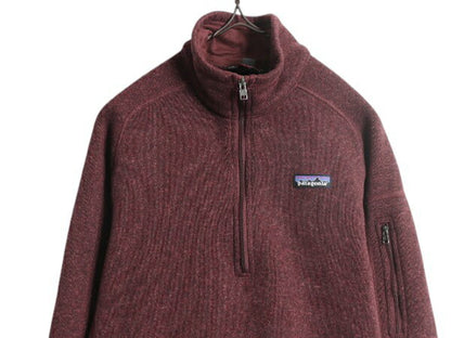 パタゴニア ベターセーター ハーフジップ レディース M / 古着 17年製 フリース セーター ジャケット プルオーバー ジャンパー アウトドア