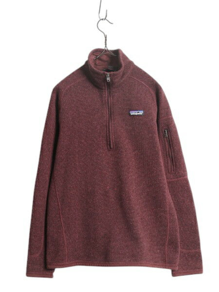 パタゴニア ベターセーター ハーフジップ レディース M / 古着 17年製 フリース セーター ジャケット プルオーバー ジャンパー アウトドア