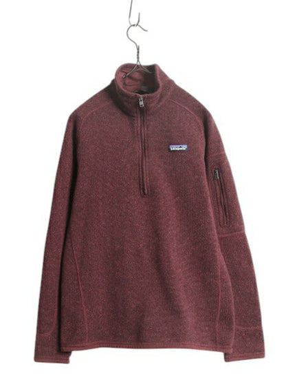 パタゴニア ベターセーター ハーフジップ レディース M / 古着 17年製 フリース セーター ジャケット プルオーバー ジャンパー アウトドア
