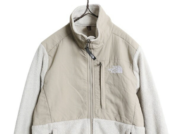 ノースフェイス デナリ ジャケット レディース XS / The North Face DENALI フリース ナイロン ブルゾン フルジップ ツートン アウトドア