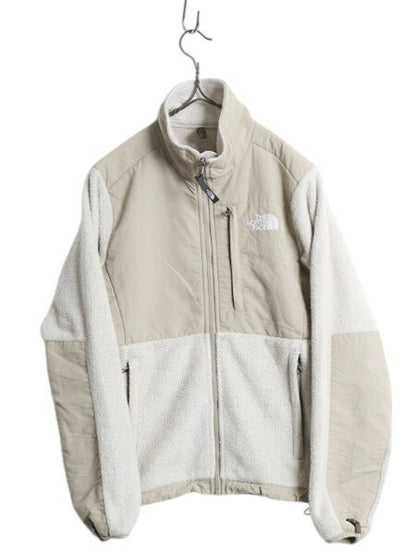 ノースフェイス デナリ ジャケット レディース XS / The North Face DENALI フリース ナイロン ブルゾン フルジップ ツートン アウトドア