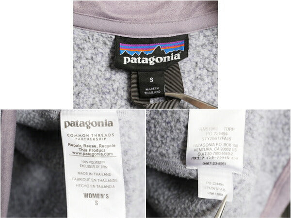 パタゴニア ベターセーター ハーフジップ レディース S / 15年製 Patagonia フリース セーター ジャケット プルオーバー ジャンパー 裏起毛