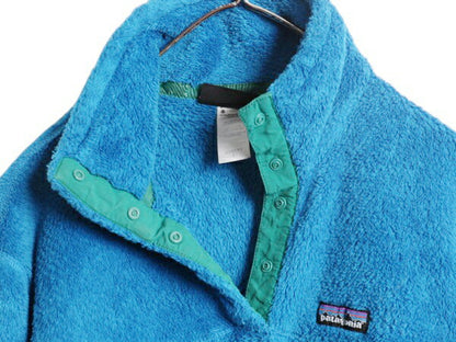 パタゴニア リツール スナップT プルオーバー ジャケット レディース L / 古着 12年製 Patagonia フリース アウトドア ブルゾン ハイネック