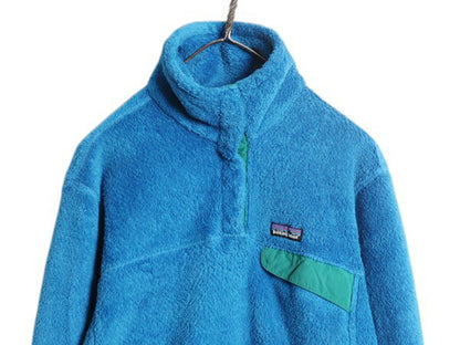 パタゴニア リツール スナップT プルオーバー ジャケット レディース L / 古着 12年製 Patagonia フリース アウトドア ブルゾン ハイネック