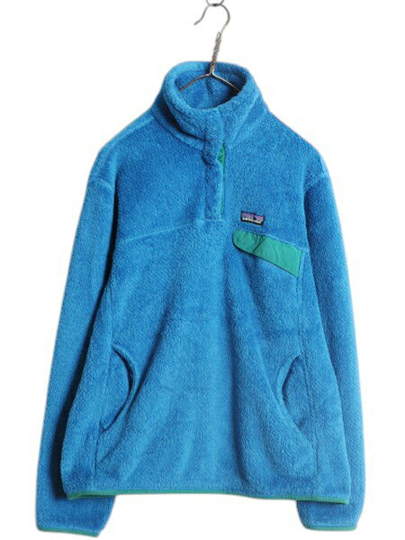 パタゴニア リツール スナップT プルオーバー ジャケット レディース L / 古着 12年製 Patagonia フリース アウトドア ブルゾン ハイネック