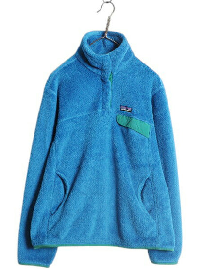 パタゴニア リツール スナップT プルオーバー ジャケット レディース L / 古着 12年製 Patagonia フリース アウトドア ブルゾン ハイネック