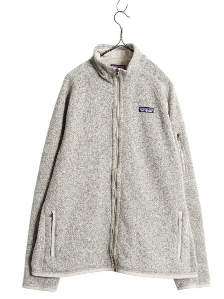 パタゴニア ベターセーター ジャケット レディース XL / 古着 17年製 Patagonia フリース セーター ブルゾン フルジップ アウトドア 裏起毛
