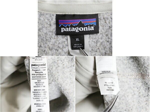 パタゴニア ベターセーター ジャケット レディース XL 22年製 Patagonia アウトドア フリース セーター フルジップ ブルゾン ハイネック