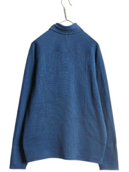 パタゴニア ベターセーター ハーフジップ メンズ L 13年製 Patagonia フリース セーター ジャケット プルオーバー ブルゾン ハイネック 青