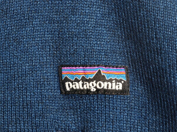 パタゴニア ベターセーター ハーフジップ メンズ L 13年製 Patagonia フリース セーター ジャケット プルオーバー ブルゾン ハイネック 青
