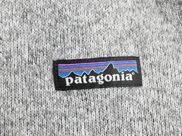 パタゴニア ベターセーター ベスト レディース M 19年製 Patagonia フリース セーター 前開き フルジップ アウトドア ハイネック 重ね着 灰