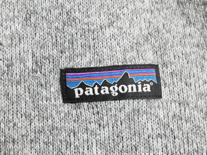 パタゴニア ベターセーター ベスト レディース M 19年製 Patagonia フリース セーター 前開き フルジップ アウトドア ハイネック 重ね着 灰