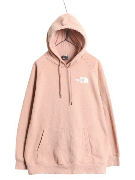 ノースフェイス 両面 プリント スウェット フード パーカー レディース XL / The North Face プルオーバー トレーナー アウトドア 裏起毛