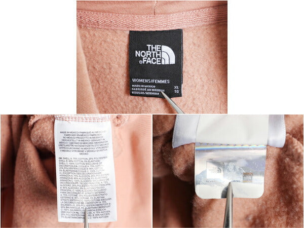 ノースフェイス 両面 プリント スウェット フード パーカー レディース XL / The North Face プルオーバー トレーナー アウトドア 裏起毛