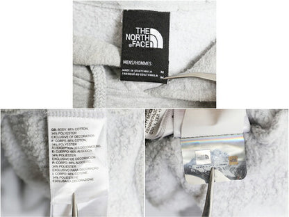 US企画 ノースフェイス 両面 プリント スウェット フード パーカー メンズ M / The North Face プルオーバー トレーナー アウトドア 裏起毛