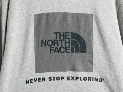 US企画 ノースフェイス 両面 プリント スウェット フード パーカー メンズ M / The North Face プルオーバー トレーナー アウトドア 裏起毛