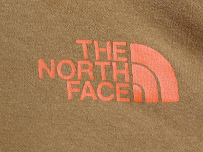 ノースフェイス 両面 プリント スウェット フード パーカー メンズ М / 古着 The North Face プルオーバー 裏起毛 トレーナー アウトドア