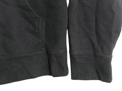 US企画 ノースフェイス プリント スウェット フード パーカー メンズ M / The North Face プルオーバー トレーナー アウトドア 裏起毛 黒