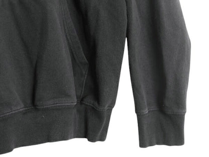 ノースフェイス プリント スウェット フード パーカー メンズ L The North Face トレーナー 袖プリント プルオーバー アウトドア ブラック