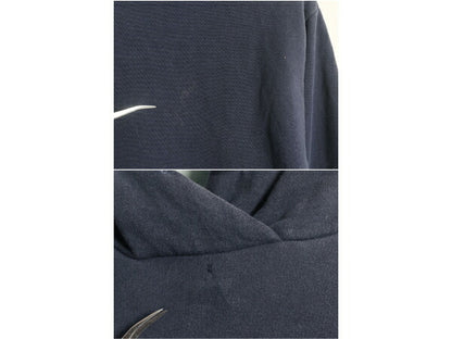 US企画 ノースフェイス プリント スウェット フード パーカー メンズ S 古着 The North Face プルオーバー トレーナー アウトドア ツートン