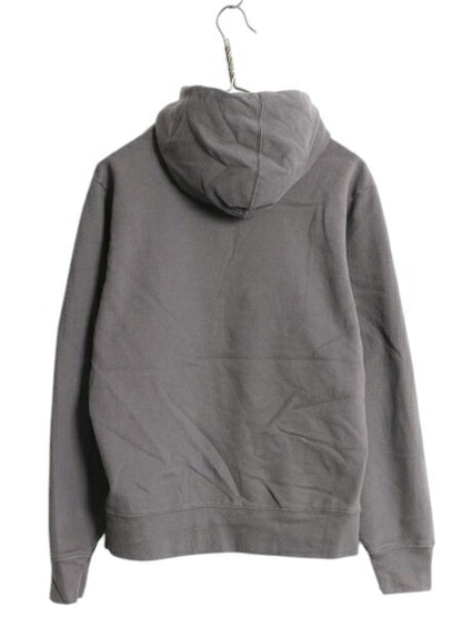 US企画 ノースフェイス プリント スウェット フード パーカー メンズ S 古着 The North Face プルオーバー トレーナー アウトドア 裏起毛