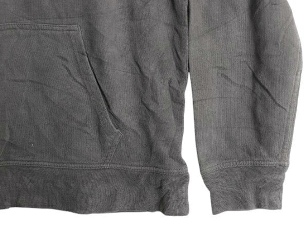 US企画 ノースフェイス プリント スウェット フード パーカー メンズ L 古着 The North Face トレーナー アウトドア プルオーバー ツートン